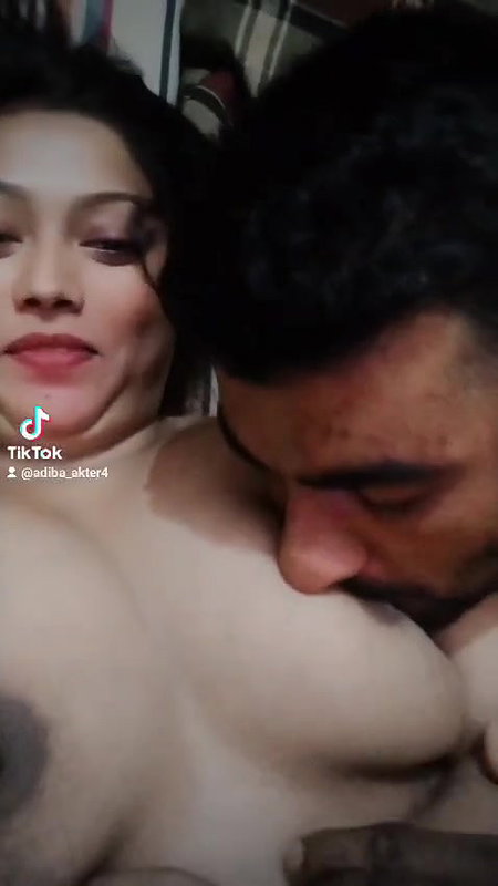TikTok aunty boob sucking viral live video