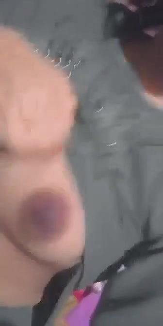 Desi GF dark nipples boob show selfie video
