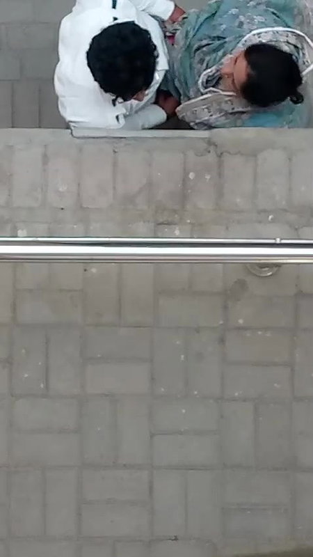 busty MILF outdoor blowjob on hidden cam sex