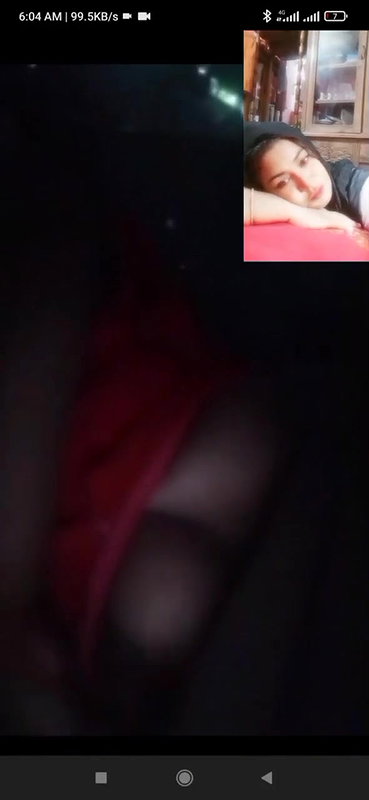 horny aunty boob show on video call to lover