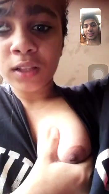 mallu girl boob show on video call to lover
