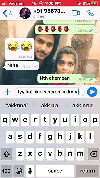 mallu girl boob show on video call to lover
