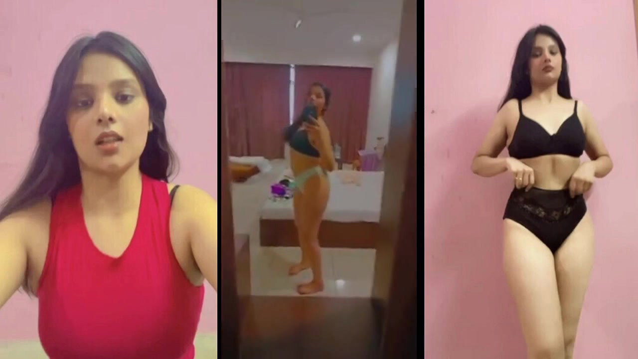 Extremely Beautiful Sexy Indian Girl Stripping Fully Nude Teasing Dont Miss