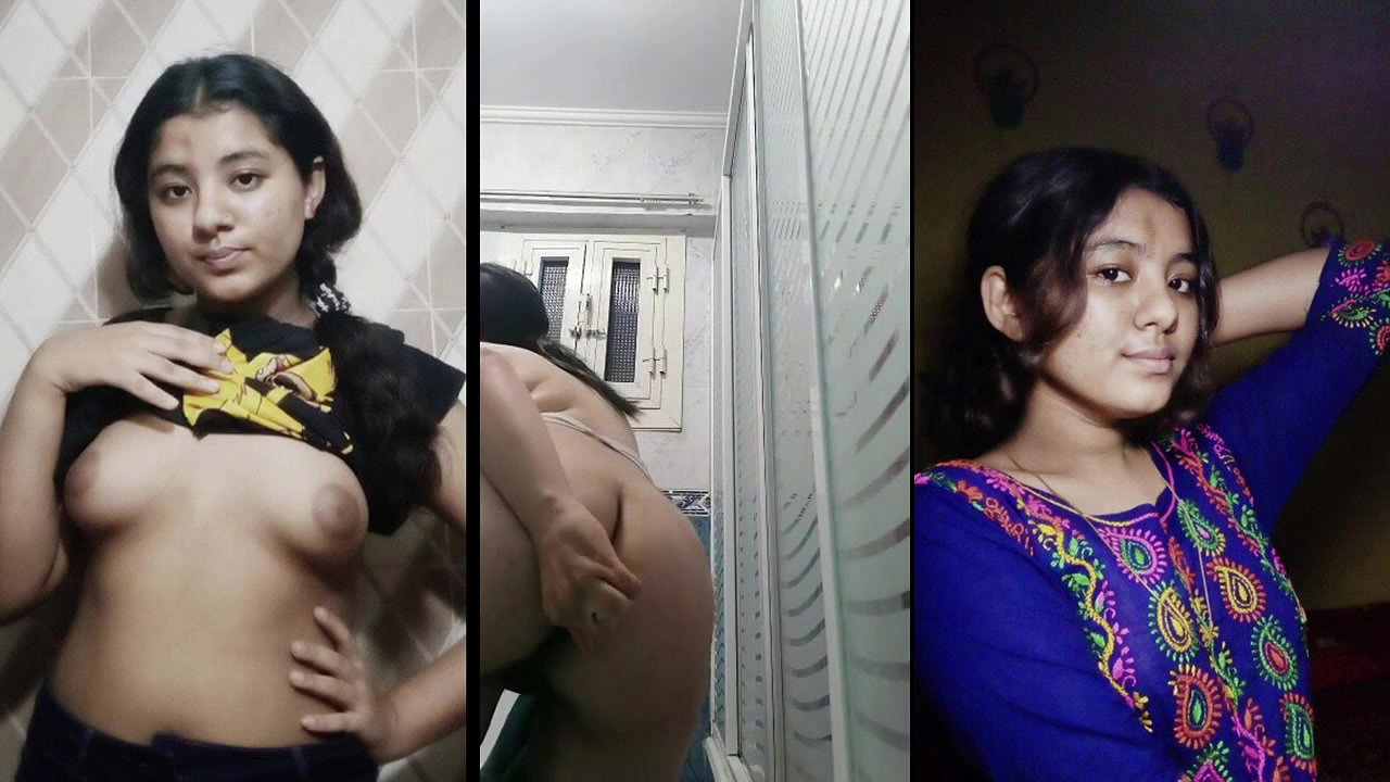 Cute Young GF Pressing BoobsPssng And Rubbing Pussy