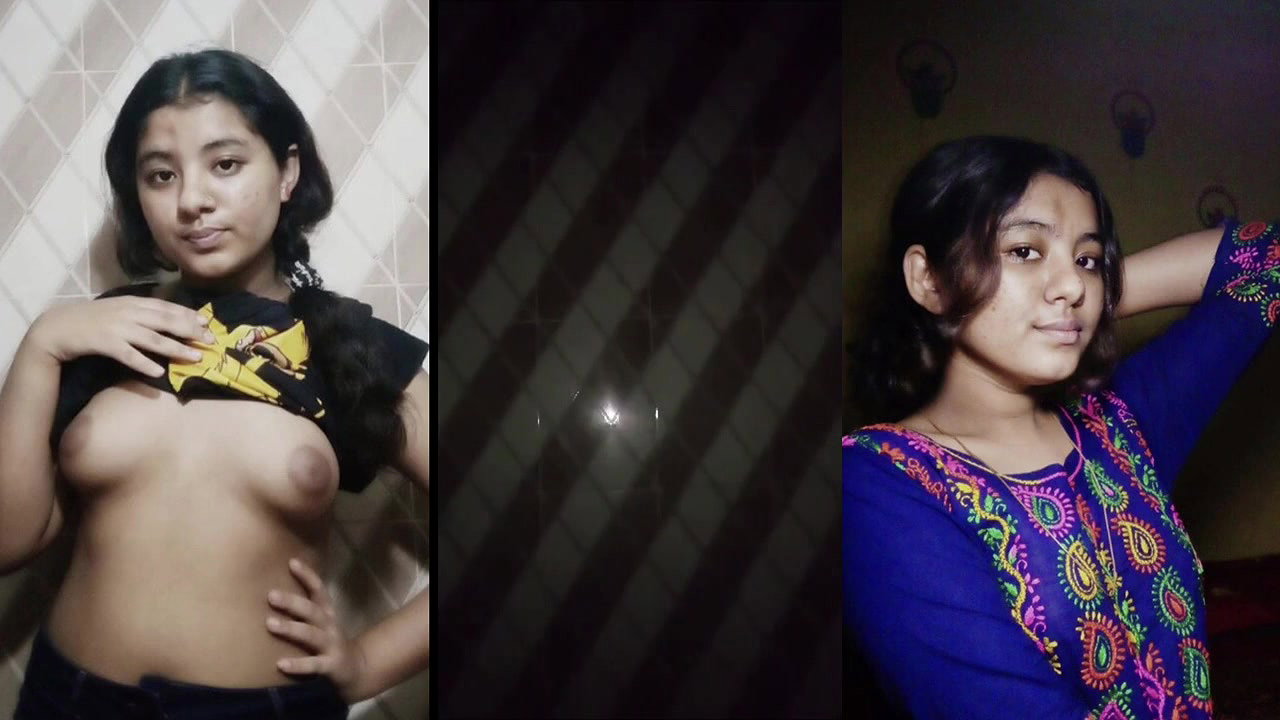 Cute Young GF Pressing BoobsPssng And Rubbing Pussy