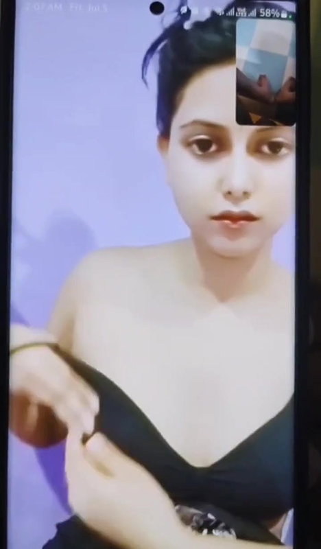 cute bhabhi boobs showing on video call viral MMS