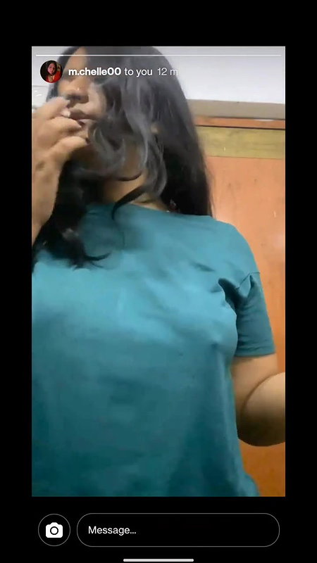 smoking hot slut in the town viral boob show