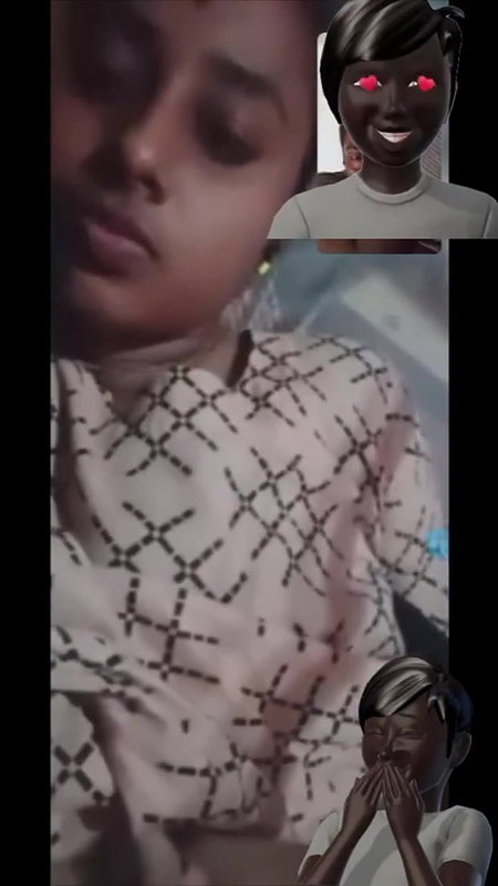 Desi girl topless boob show viral video call