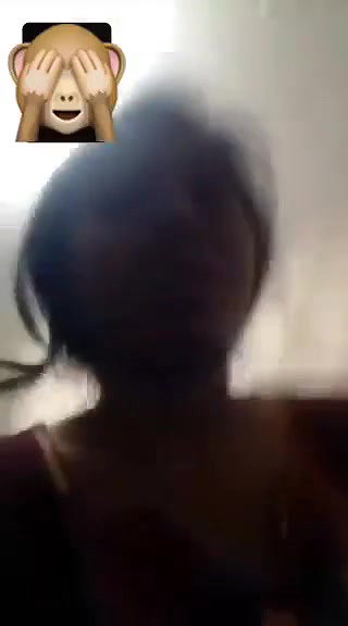 GF striptease video call viral boobs show