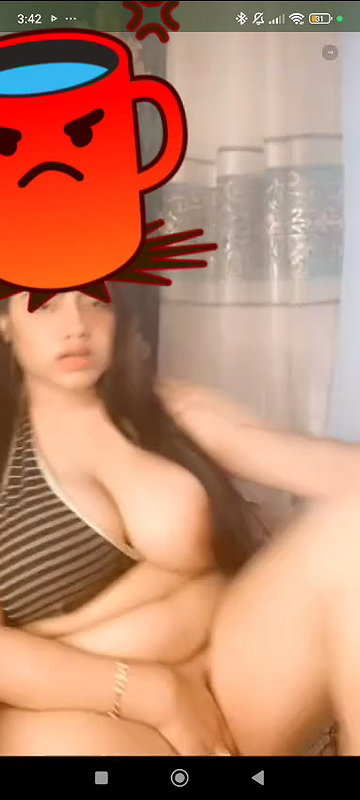 big boobs TikTok girl naked dildoing viral pussy