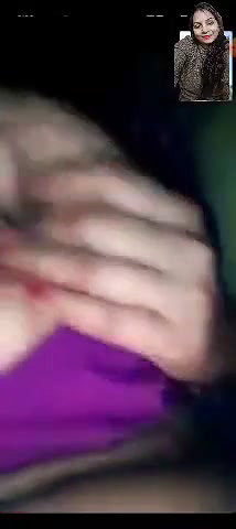 bhabhi fingering horny pussy on video call sex
