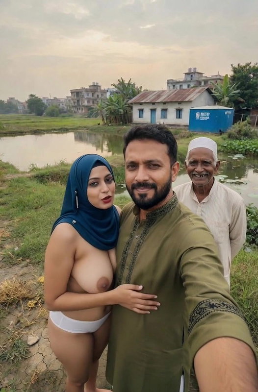 threesome fuck in outdoor in village chamet tango hijab randi stripchat