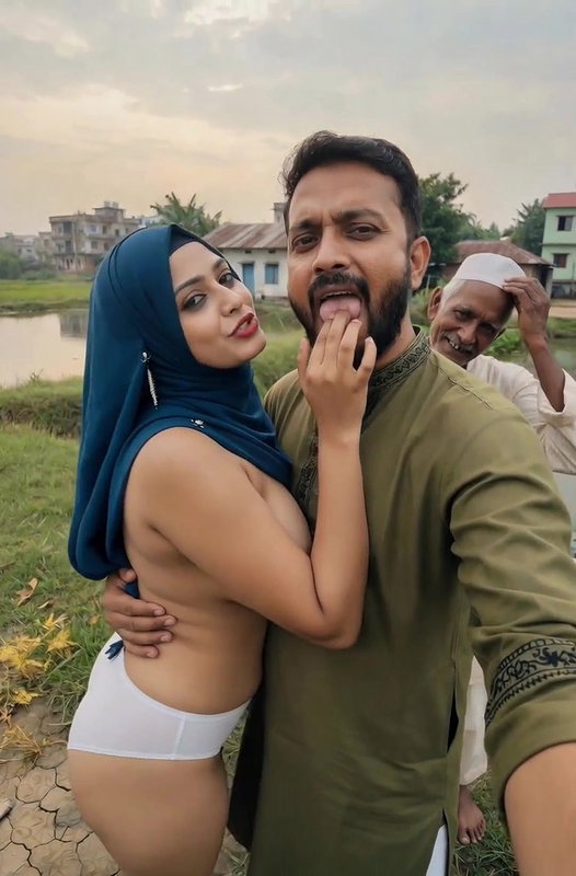 threesome fuck in outdoor in village chamet tango hijab randi stripchat