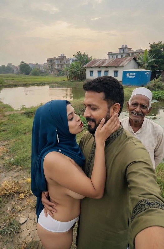 threesome fuck in outdoor in village chamet tango hijab randi stripchat