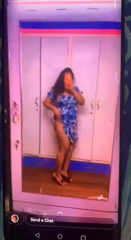 Snapchat girl showing big boobs viral leaked video
