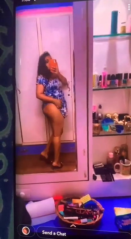 Snapchat girl showing big boobs viral leaked video