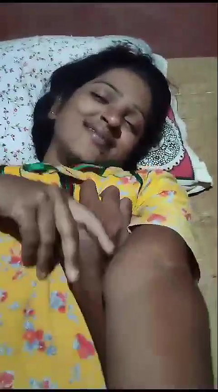sexy GF boob press and hairy pussy showing