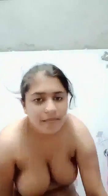 salwar suit girl stripping and playing with boobs