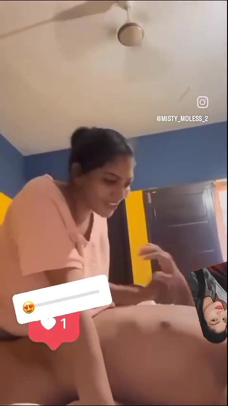 Instagram mallu girl pussy fingering by lover