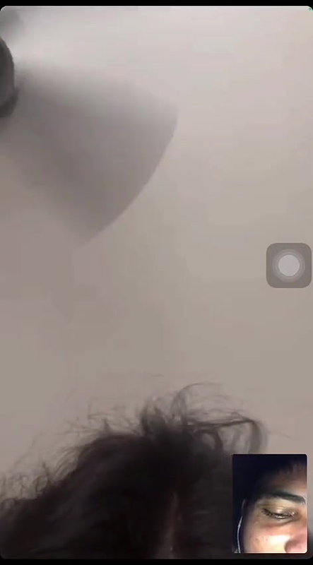 mature MILF video call on iPhone showing nudity