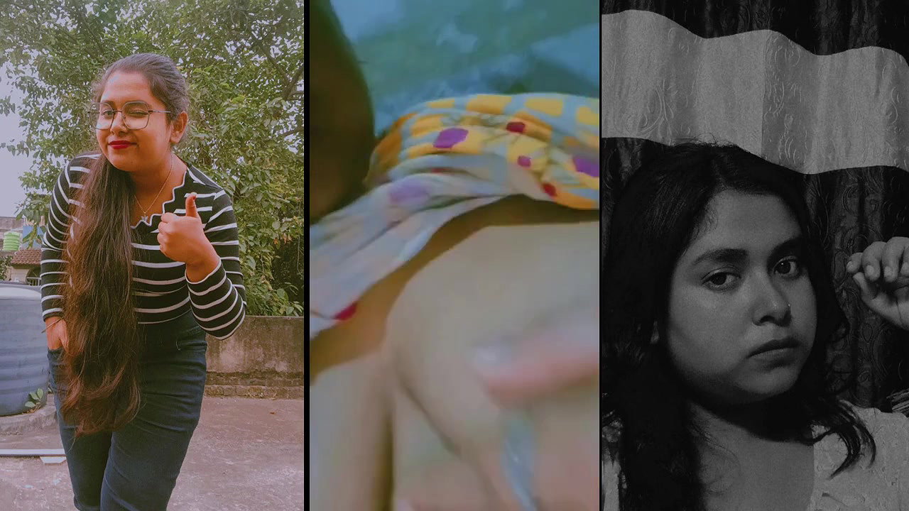 Indian horny big boobs gf showing and fingering pussy