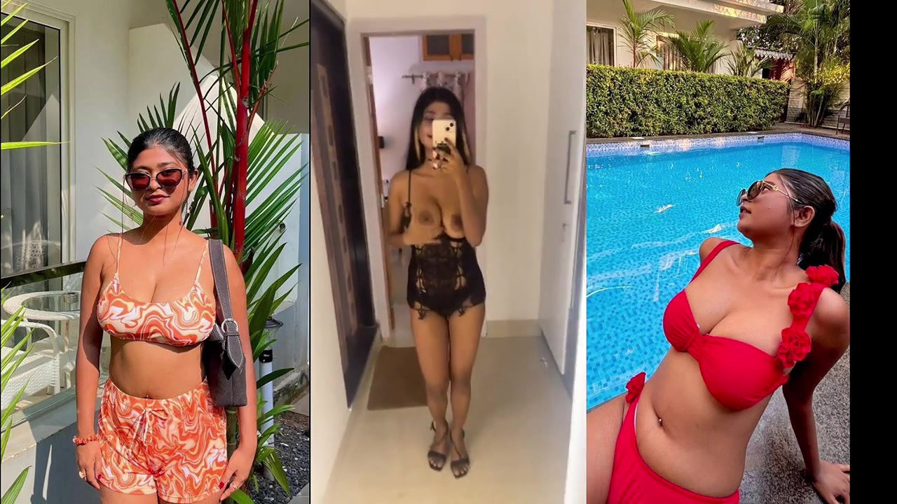 Beautiful punjabi girlfriend menstruating front of camera