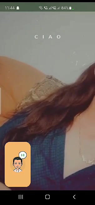 cute girl pussy and boobs show on a video call