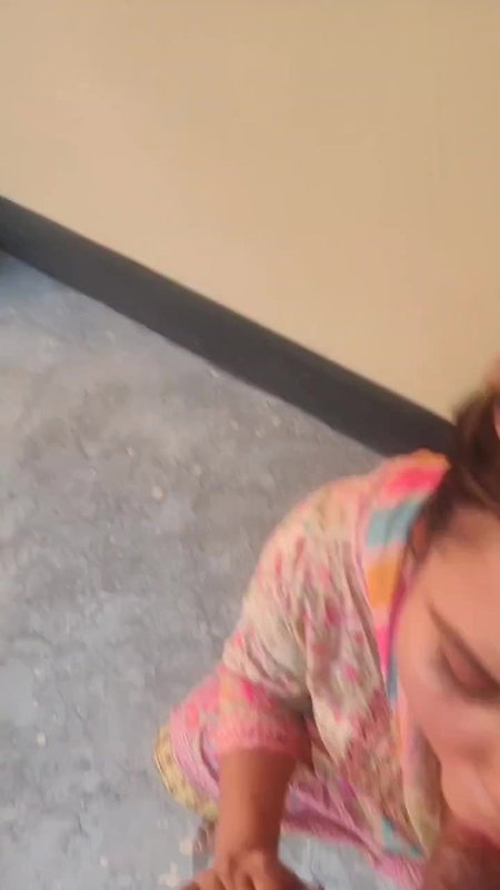 rooftop desi blowjob by a hot wife to secretary