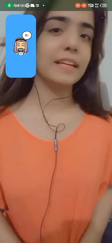 Pakistani sex college girl cleavage shown on VC