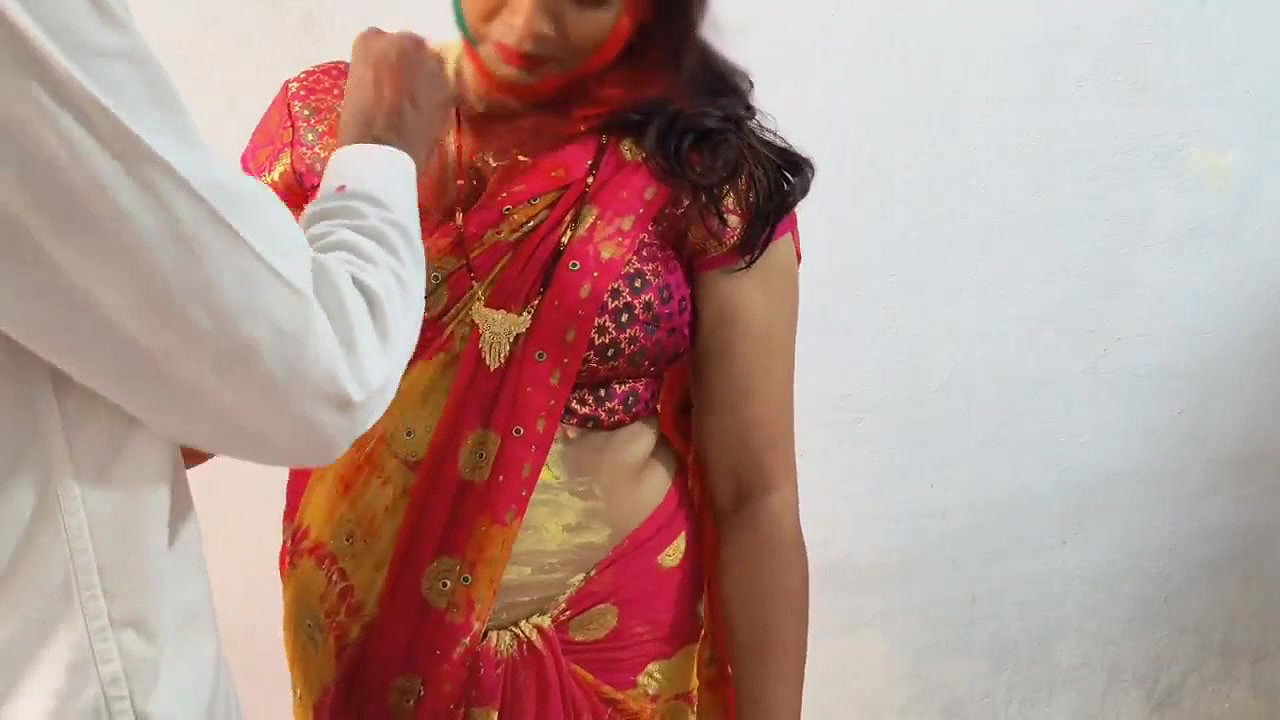 desi blowjob bhabhi cum swallowing on Holi
