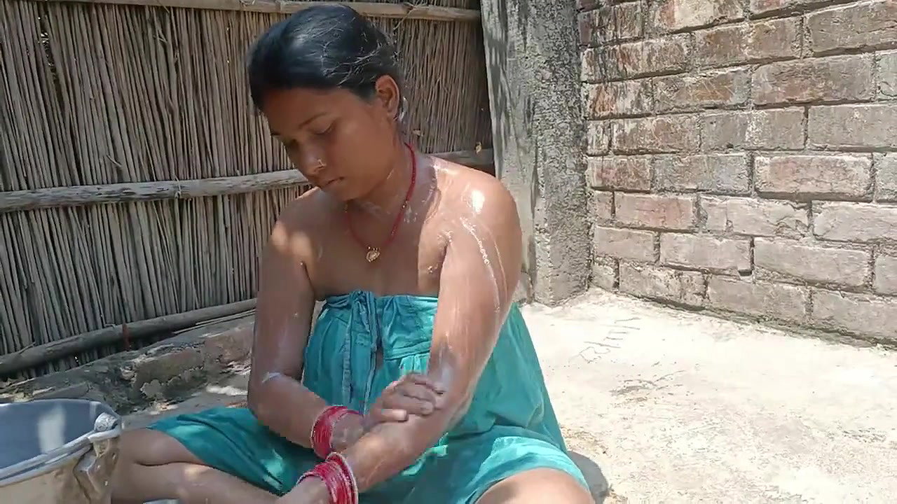 village bhabhi nude bath outdoors with devar