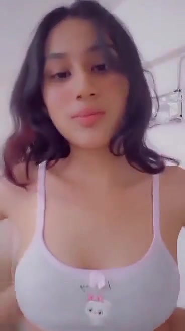 cute GF stripping and small boobs show for lover