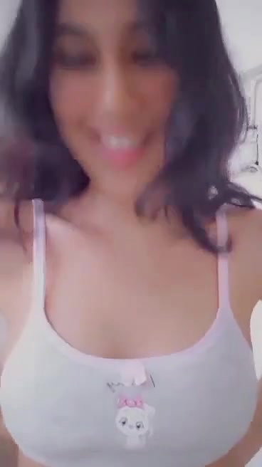 cute GF stripping and small boobs show for lover