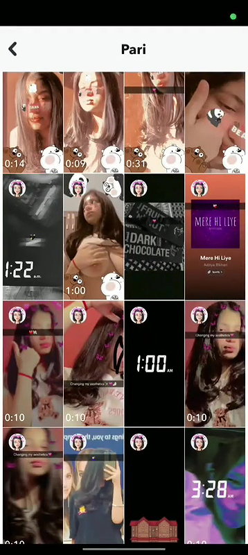 Snapchat girlfriend big boobs showing viral MMS