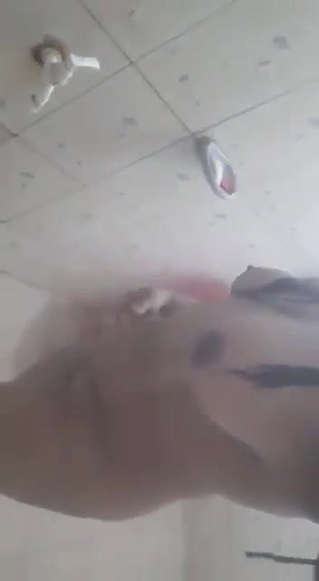 huge boobs college girl nude bath tempting hot