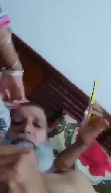 old man playing with big boobs of daughter in law