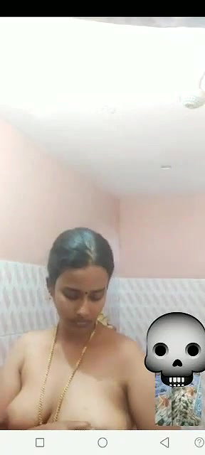 big boobs wife naked bathing viral video call