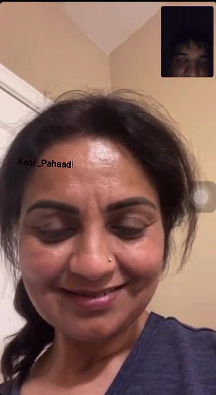 mature aunty viral video call sex boobs and pussy