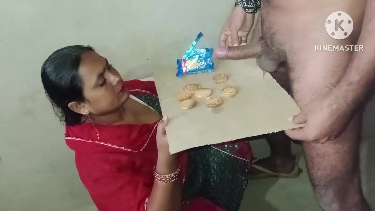 chubby bhabhi sex blowjob and cum biscuit eating