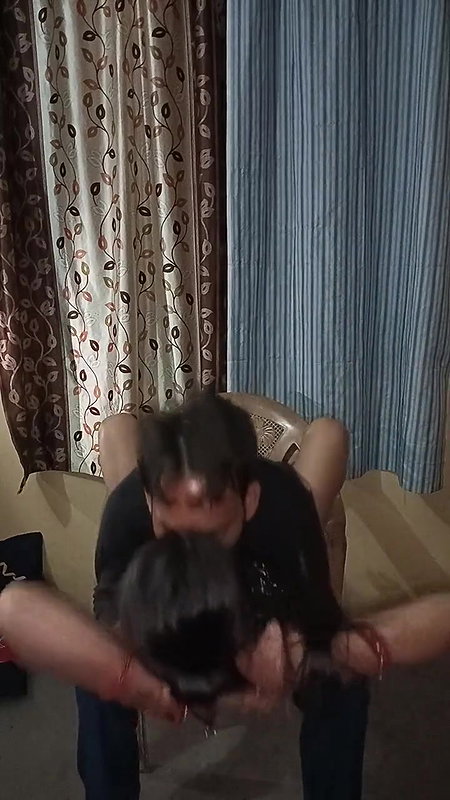 newly married desi couple sex in chair viral MMS