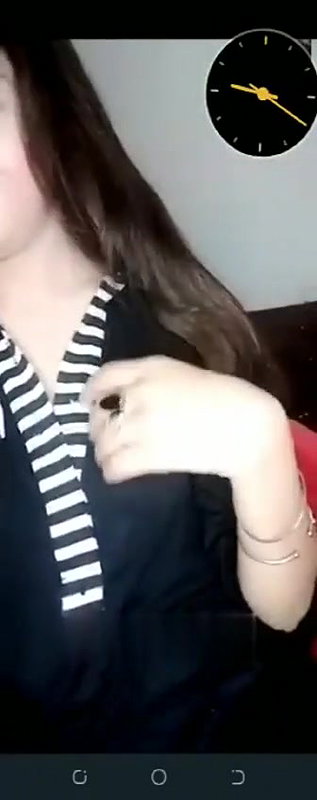 beautiful girl boob show on viral video calling