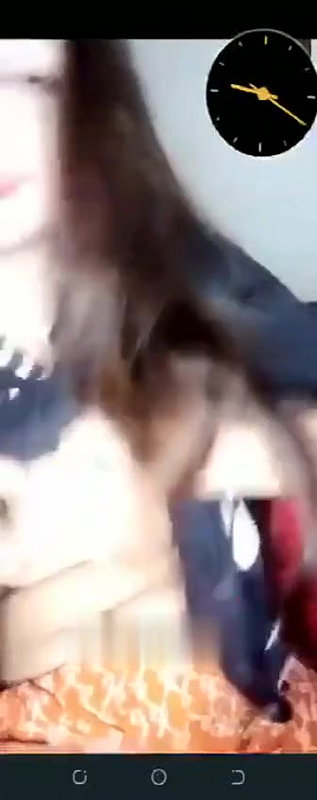 beautiful girl boob show on viral video calling