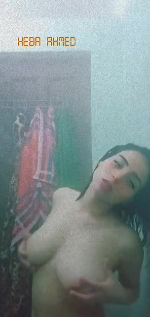 Pakistani girl shower nude bath with boob press