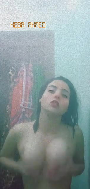 Pakistani girl shower nude bath with boob press