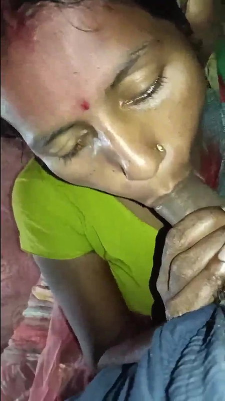 village maid sucking dick with boobs show