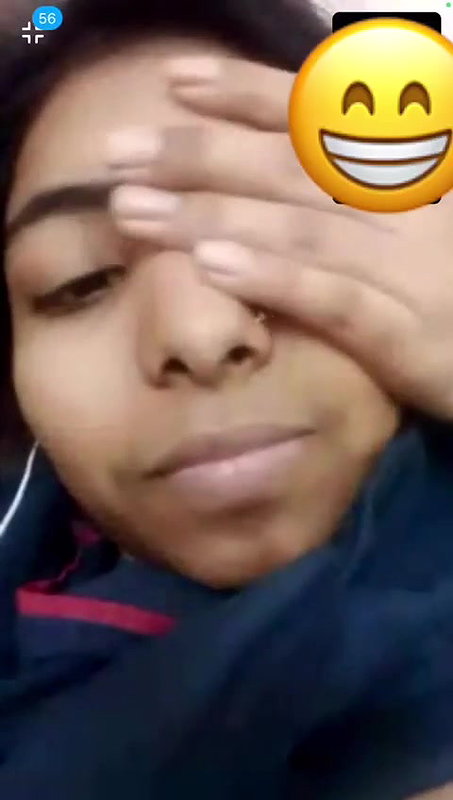 GF hairy pussy showing on viral video call sex