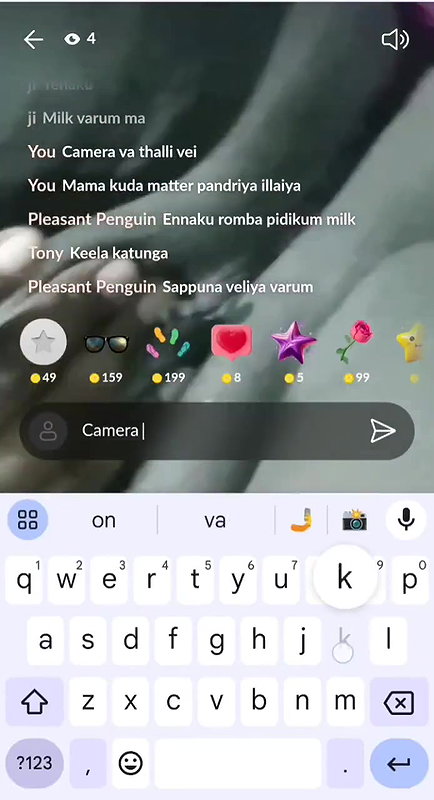 Big Ass Tamil Wife Priyanka Showing Her Boobs Pussy On Tango Private Show