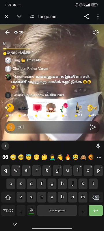 Karupu Azhagi Live Show