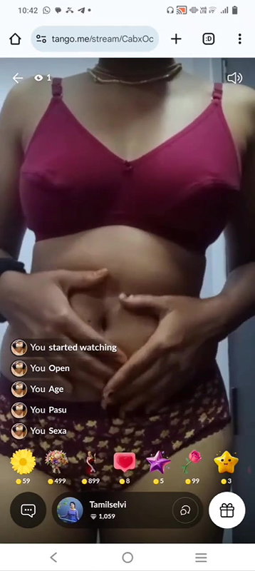Tamilselvi Aunty 121 Show