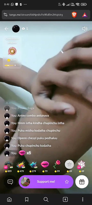 tango girl Nivedita nude show